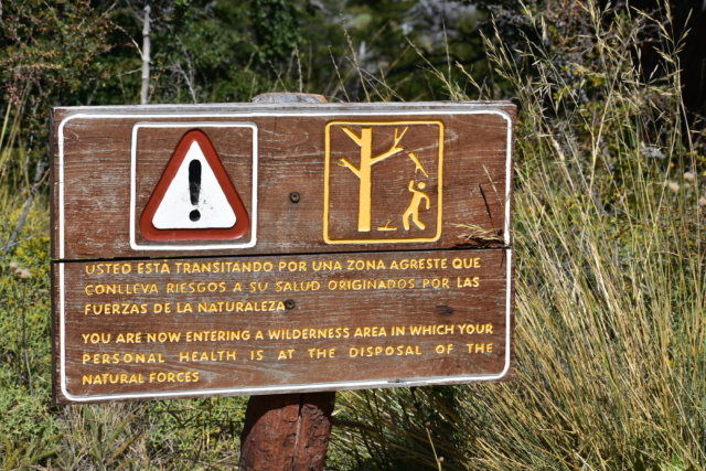 Luckily the natural forces were nice to us