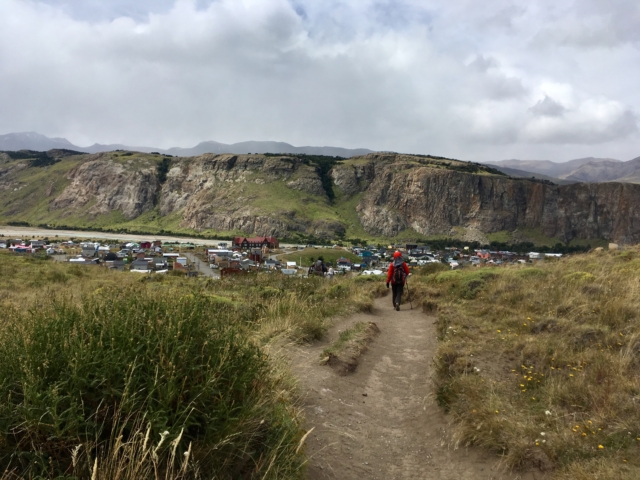 Our feet are happy to see El Chaltén again
