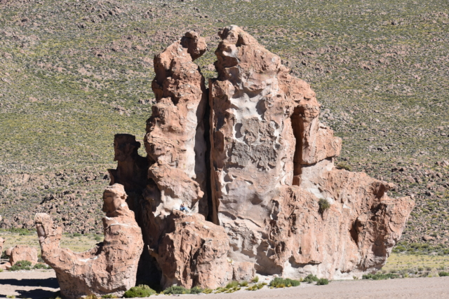 ...but if you put it with this big one, it becomes stegosaurus rock