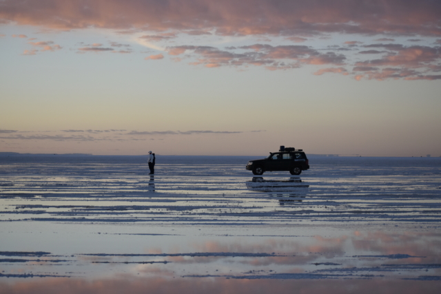 Watching the sunrise