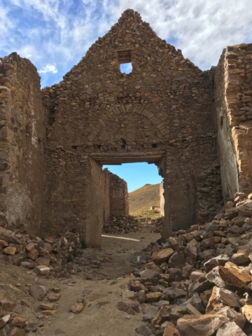 An old colonial church in surprisingly good shape given no restoration has been done