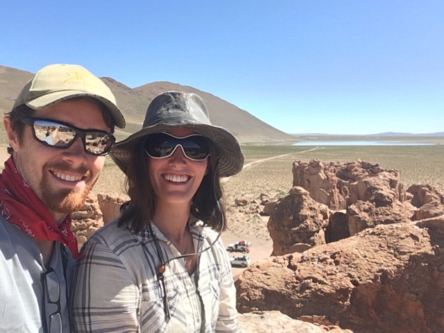 On top of a skyscraper in Rock Town