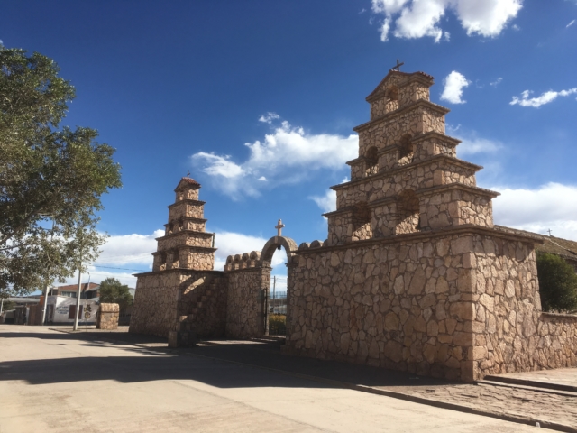 Stone church in San Cristóbal