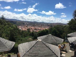 View from the Recoleta Mirador at the end of the tour