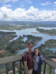 View from the top of El Peñol