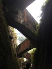 Steps to the top of El Peñol