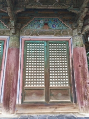 Beautiful temple doors